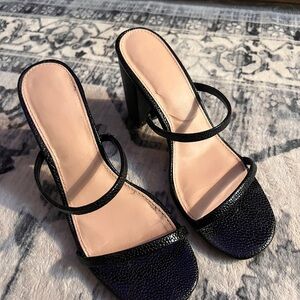 Elegant Black Women's Heels